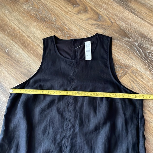 J Crew Button-back 100% linen shift dress NWT - Picture 10 of 13